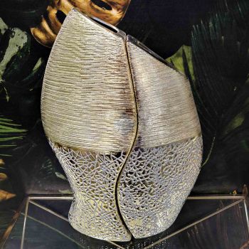 КОМПЛЕКТ ОТ ДВЕ ВАЗИ - ЗЛАТНА ПАЯЖИНА 