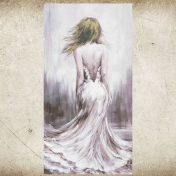 Картина "Жена в бяло"