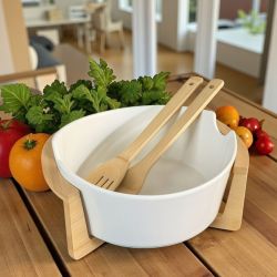 КУПА ЗА САЛАТА С ПРИБОРИ - ВКУСЪТ НА ДОМА