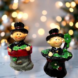 КОМПЛЕКТ ТО 2 броя ФИГУРКИ КОМИНОЧИСТАЧ - НОСЯ КЪСМЕТ