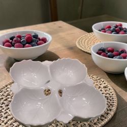 БЯЛ ПОРЦЕЛАНОВ ОРДЬОВЪР ЗА ЯДКИ И РАЗЯДКИ - НАСЛАДА