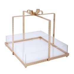 ПОДНОС ПОДАРЪК С ПАНДЕЛКА - МЕДНИ РАМКИ