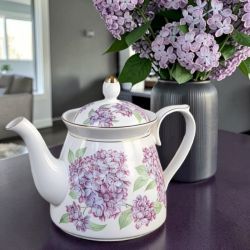 ПОРЦЕЛАНОВ ЧАЙНИК / КАНА - ЛЮЛЯКОВИ НОЩИ