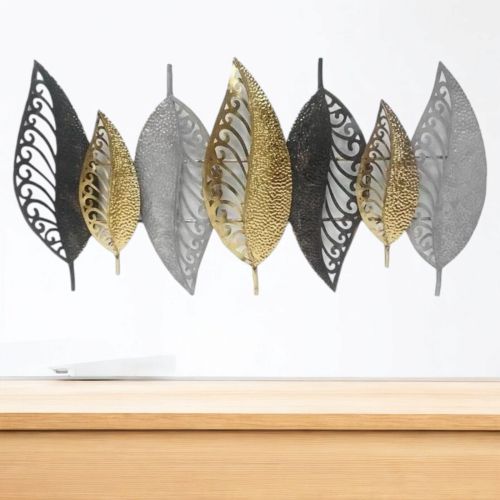 Стенно пано от метал - Листа
