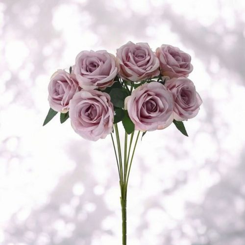 БУКЕТ ИЗКУСТВЕНИ РОЗИ - ЛИЛАВИ