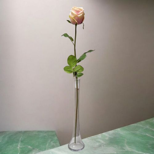 ИЗКУСТВЕН СТРЪК РОЗА - РЕАЛЕН ДОПИР