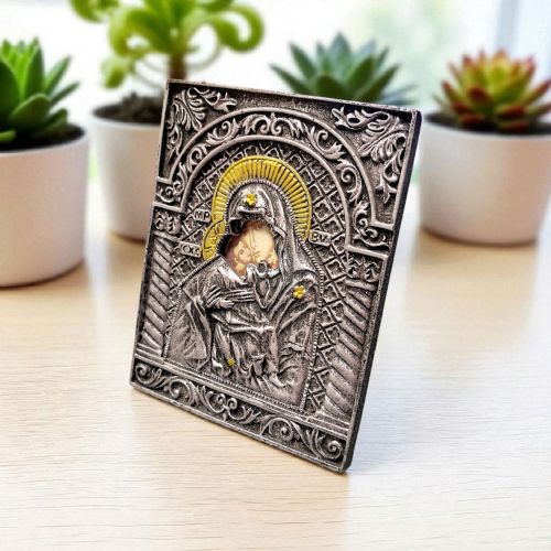 МАЛКА ИКОНА -БОГОРОДИЦА С МЛАДЕНЕЦА