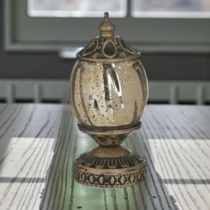 Свещник лед фенер - овален