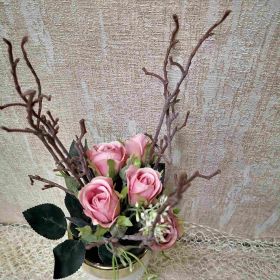 БУКЕТ ИЗКУСТВЕНИ ЦВЕТЯ 36СМ