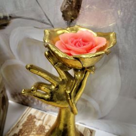 ДЕКОРАЦИЯ И СВЕЩНИК - ПОДАРИ РОЗА