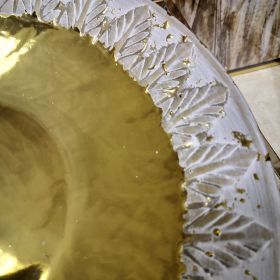 ПЛАТО ЗЛАТНО - ЛИСТА ОТ ГАБЪР