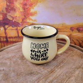 ЧАША КАНЧЕ ПОРЦЕЛАНОВО - ДОМЪТ Е ТАМ, КЪДЕТО СИ