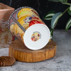 ЧАША В ПОДАРЪЧНА КУТИЯ - СЕЗОНИТЕ НА АЛФОНС МУХА / ЛЯТО /