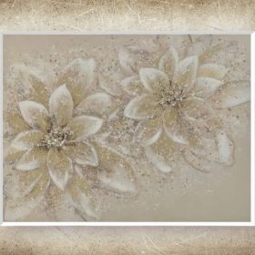 Картина - Пясъчни цветя 120х90 см