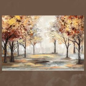 Картина - Есен в гората 120х80 см