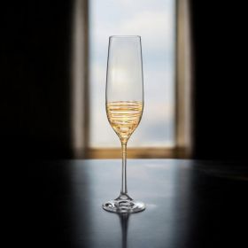 ЧАШИ ЗА ШАМПАНСКО 6 БРОЯ - ЗЛАТНА ВИОЛА