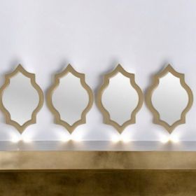 Стенно огледало 4 части