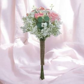 БУКЕТ РОЗОВИ РОЗИ