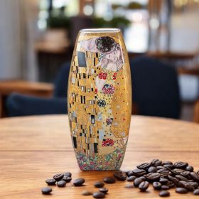 ПОРЦЕЛАНОВА ВАЗА - ЦЕЛУВКАТА НА ГУСТАВ КЛИМТ