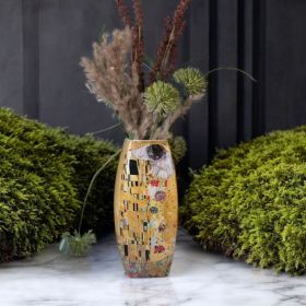 ПОРЦЕЛАНОВА ВАЗА - ЦЕЛУВКАТА НА ГУСТАВ КЛИМТ