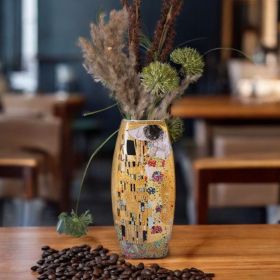 ПОРЦЕЛАНОВА ВАЗА - ЦЕЛУВКАТА НА ГУСТАВ КЛИМТ