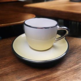 СЕРВИЗ ЗА КАФЕ / 6 чаши +6 чинийки / - ПРОЛЕТНИ ТРЕПЕТИ В ЦВЕТОВЕ