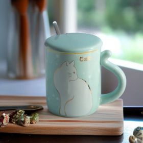 КОМПЛЕКТ ОТ 2 броя ЧАШИ С ЛЪЖИЧКИ - ОПАШАТ ЛЮБИМЕЦ