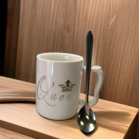 КОМПЛЕКТ ОТ 2 броя ЧАШИ С ЛЪЖИЧКИ - КРАЛСКИ ТИТЛИ