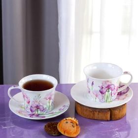 КОМПЛЕКТ 2 ЧАШИ И 2 ЧИНИЙКИ - ПРИЯТЕЛСТВОТО НА ИРИСА