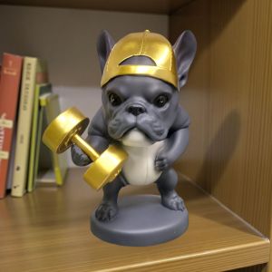 ФИГУРА  СПОРТИСТ / КУЧЕ / -  СПОРТНА СТРАСТ В ЗАЛАТА 