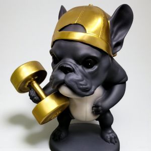 ФИГУРА  СПОРТИСТ / КУЧЕ / -  СПОРТНА СТРАСТ В ЗАЛАТА 