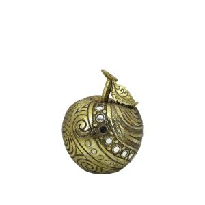 ДЕКОРАЦИЯ ЯБЪЛКА 14см -  ПЛОД ОТ РАЙСКАТА ГРАДИНА