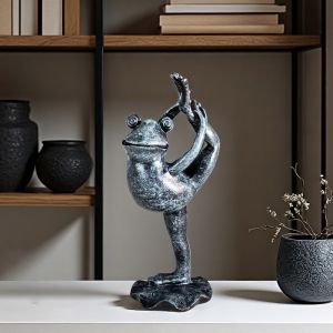 ФИГУРКА ЖАБА ЙОГА - ЕДИНСТВО ОТ ТЯЛО, УМ И ДУХ