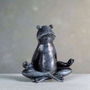 ФИГУРКА ЖАБА ЙОГА - ЕДИНСТВО ОТ ТЯЛО, УМ И ДУХ