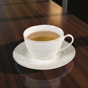 ЛУКСОЗЕН СЕРВИЗ ЗА КАФЕ/ЧАЙ 6 чаши+6 чинийки - НЕЖНА ХАРМОНИЯ