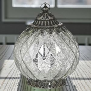 Свещник лед фенер - кръгъл