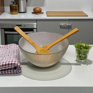 КУПА ЗА САЛАТА С БЪРКАЛКИ - РЕЛЕФ И ПРОЗРАЧНОСТ