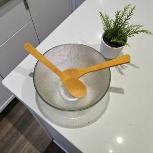 КУПА ЗА САЛАТА С БЪРКАЛКИ - РЕЛЕФ И ПРОЗРАЧНОСТ