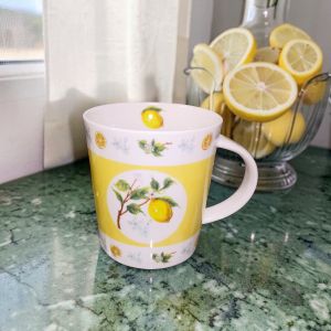 ЧАША В ПОДАРЪЧНА КУТИЯ - ЛИМОНИ, ЛИМОНАДА, ЛИМОНЧЕЛО 