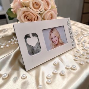 БЯЛА РАМКА СЪС СЪРЦЕ - НЕЗАБРАВИМ МОМЕНТ