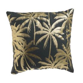 Декоративна възглавница - черно и златно