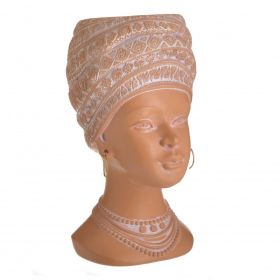 КАШПА ЖЕНСКА ГЛАВА  - ТЮРБАН И ГЕОМЕТРИЧНИ ЛИНИИ