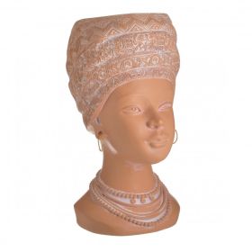 КАШПА ЖЕНСКА ГЛАВА  - ТЮРБАН И ГЕОМЕТРИЧНИ ЛИНИИ