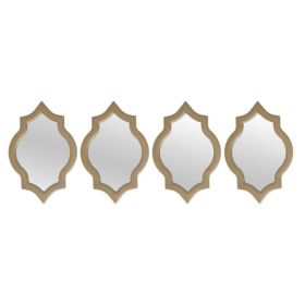 Стенно огледало 4 части